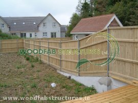 Buan Close Boarded Fencing